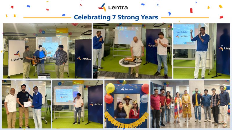 Lentra team anniversary celebration